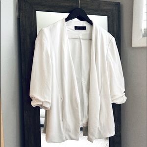 White Blazer